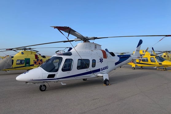 Медичний гелікоптер AW109 EMS – оснащений для екстреної медичної допомоги