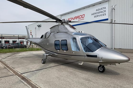 Agusta AW109 - light multi-role helicopter with 3,000 hours flight time available for purchase