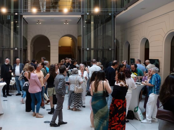 Papp Anita exhibition opening