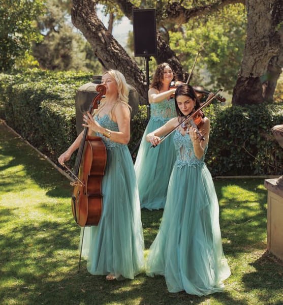 Music performance at private event at Finca Santa Katerina