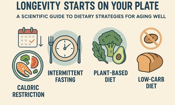 Eat for Longevity: Evidence-Based Dietary Habits to Slow Aging