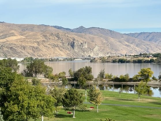 A Mountain with Lake