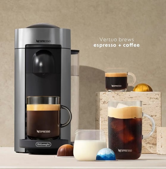 mejor cafetera nespresoo De'Longhi