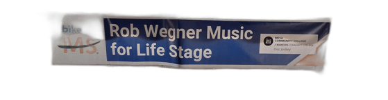 Rob Wegner music stage for life