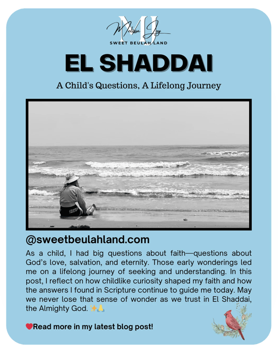El Shaddai Pinterest post