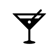 a martini glass with a martini glass