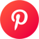 Logo Pinterest social legno e luce