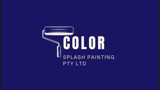 color splash painting logo