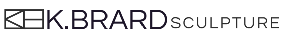 sculpture sur pierre, artiste Kévin Brard logo