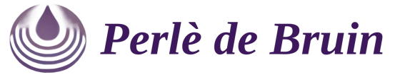 Perle de bruin Stromend leven logo