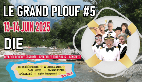 l'affiche du festival sur le thème de la croisière s'amuse