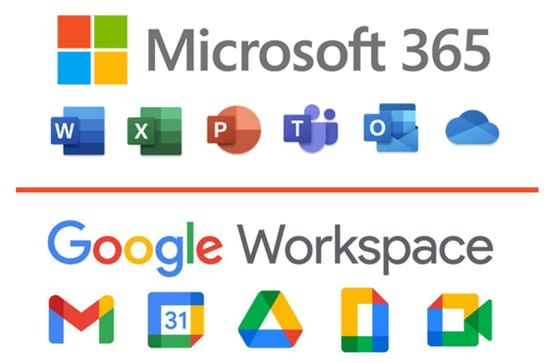 Microsoft and Google tools