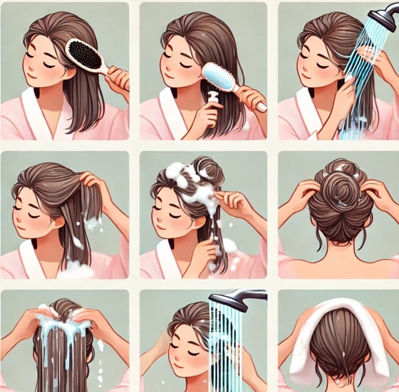 Memilih shampoo sesuai dengan jenis rambut