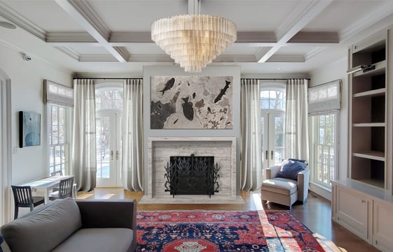 Custom Home Interior design project by Erica Fossati Design