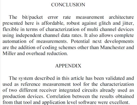 Conclusion of the Technical Contribution presented at the IEEE-IMTC 2005 Ottawa