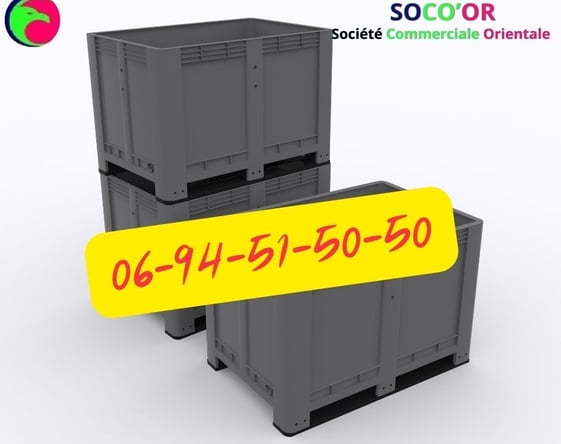 Palox Maroc Plastique