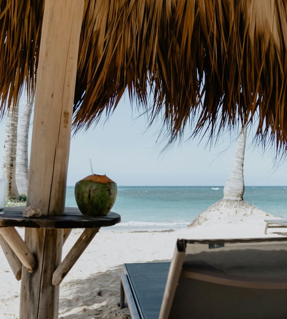 plage de sable blanc