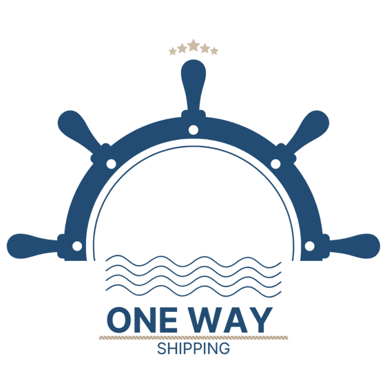 ONE WAY SHIPPING logo