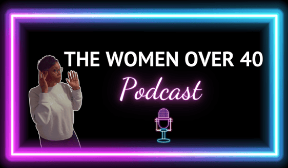 The Women Over 40 Podcast logo