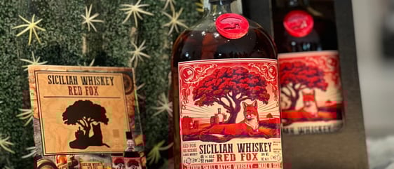 Red Fox Whiskey Astuccio