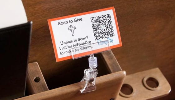 QR code church giving