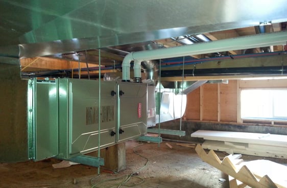 HVAC installation