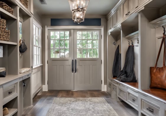 a modern house with a pool in front of it