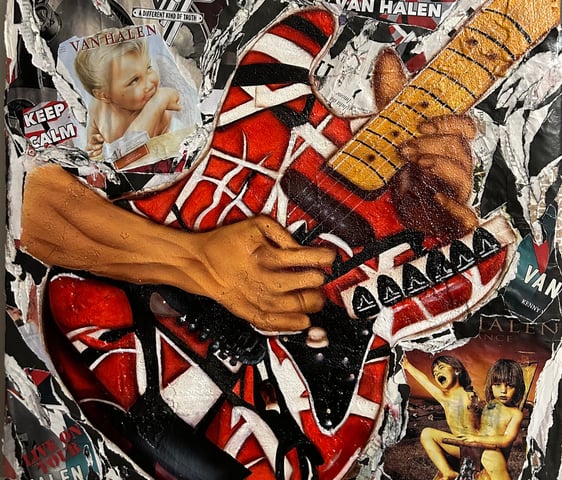 Lo stile si riconosce.  La chitarra di Eddie Van Halen, icona immortale