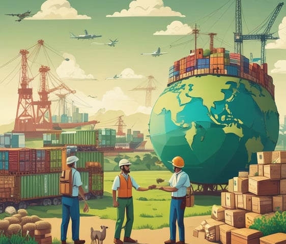 Ethical Trade, Global Reach – Exporting Quality Peanuts, Pulses, Grains, Oils & FMCG with Integrity.