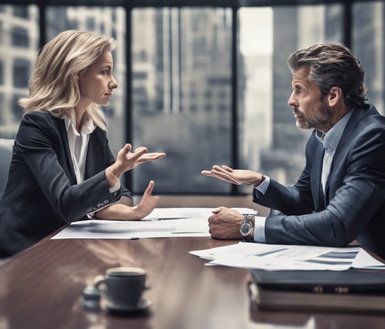 person raising his right hand near body of water during daytime