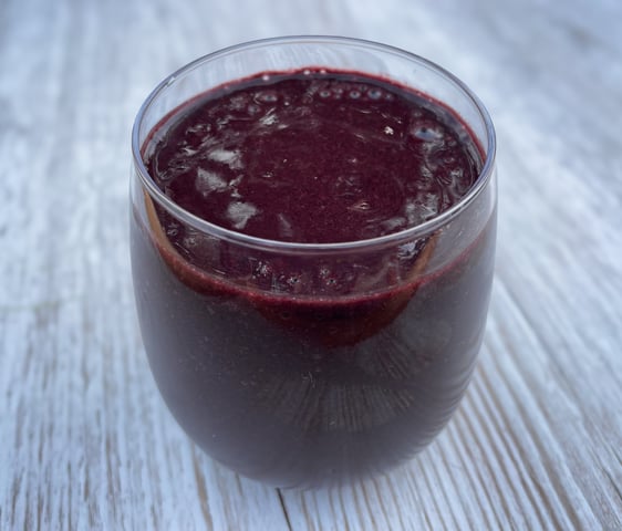 Heavy Metal Detox Smoothie im Glas