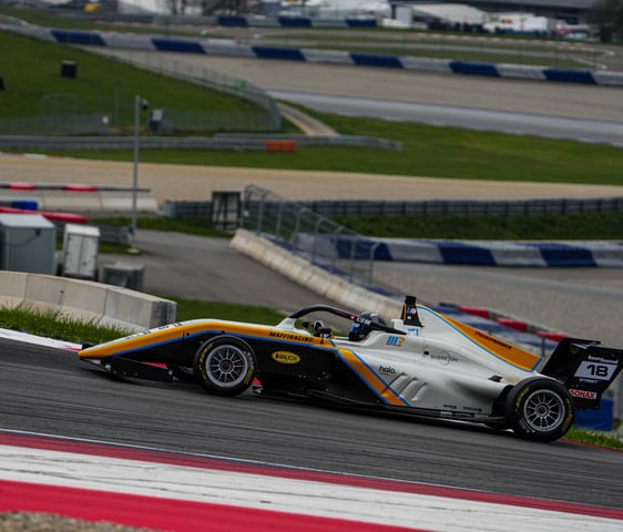 Andreas Lo Bue dans une F4 au redbull ring