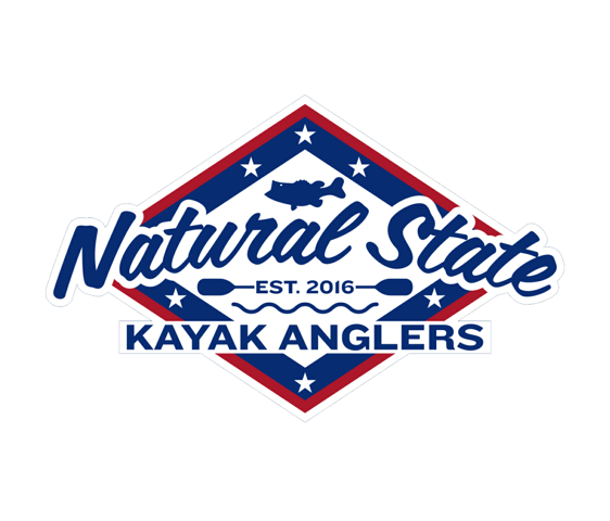 Logo for the Natural State Kayak Anglers