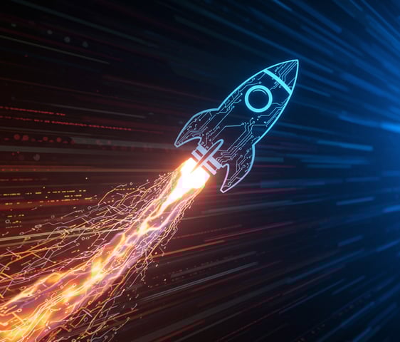 image describing speed representing ability to ship software software