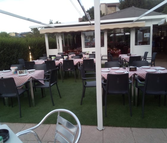 a table setting with a table setting for a party