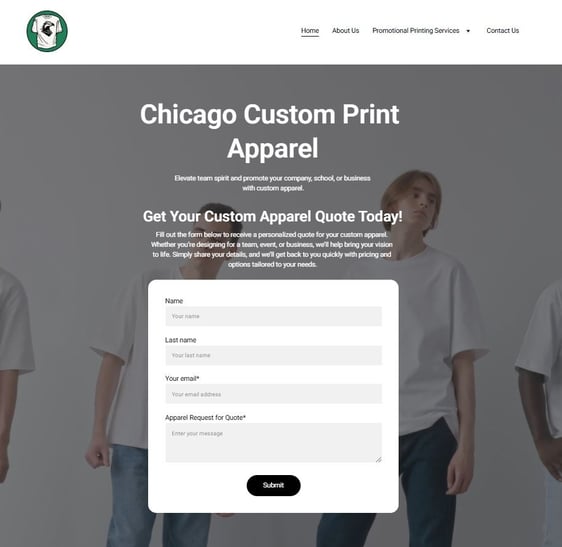 Chicago Custom Print Apparel