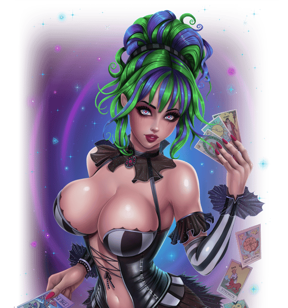 Mz. J: Tarot Cover Art