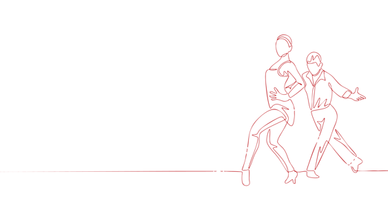 Allure Dance Studios Dancers Silhouettes