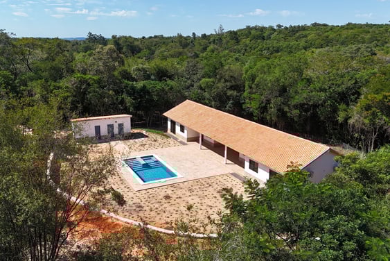 Wohneinheit mit Pool und Gästehaus zur Miete in Colonia Independencia