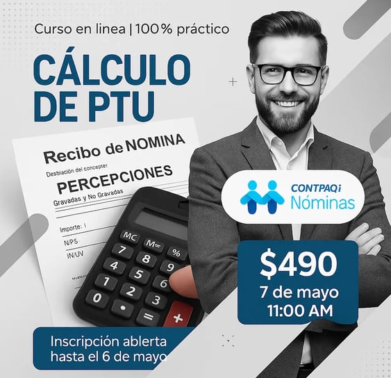 calculo ptu contpaqi nominas