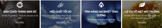 Đặc tính máy nước nóng năng lượng mặt trời Solahart Premium