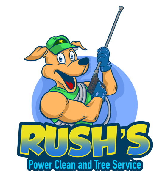 Rushs power clean  logo