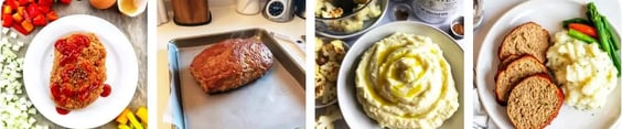 5.	Turkey Meatloaf with Cauliflower Mash step by step Instructions