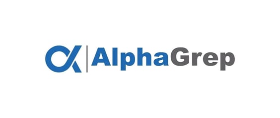 a logo for the company Alphagrep or AlphaGrep