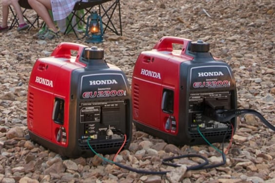 Honda Inverter Generators with Parallel Cable Kit