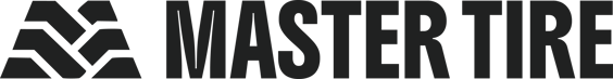 logo de master tire en color negro
