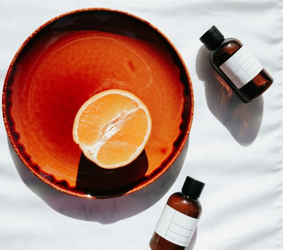 huile visage naturelle orange