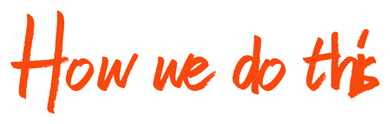 How we do this logo