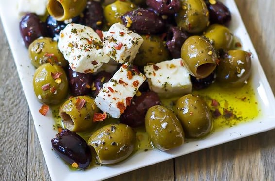 Olives - Cheese - Oil