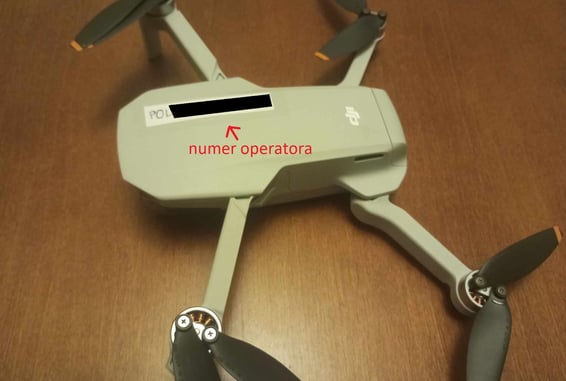 numer operatora na dronie